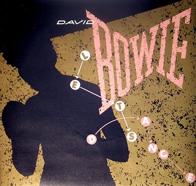DAVID BOWIE - Let's Dance  album front cover vinyl record